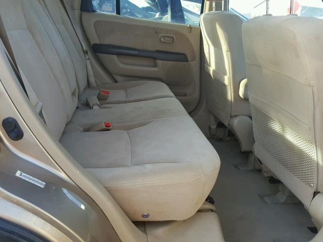 JHLRD78835C033629 - 2005 HONDA CR-V EX ოქროსფერი ფოტო 6