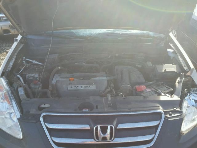 JHLRD78835C033629 - 2005 HONDA CR-V EX ოქროსფერი ფოტო 7