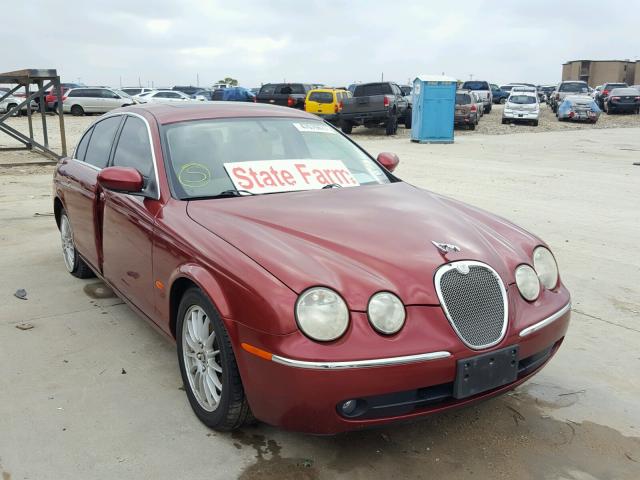 SAJWA01A06FN65628 - 2006 JAGUAR S-TYPE RED photo 1