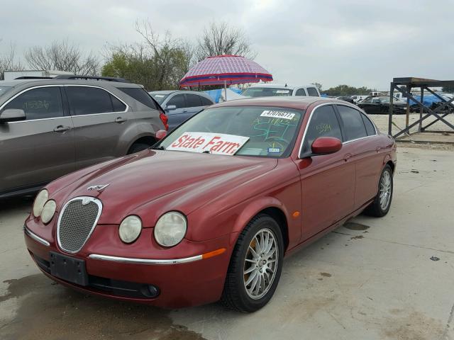 SAJWA01A06FN65628 - 2006 JAGUAR S-TYPE RED photo 2