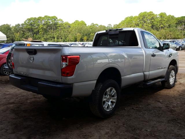 1N6AA1RP0HN545246 - 2017 NISSAN TITAN XD S SILVER photo 4