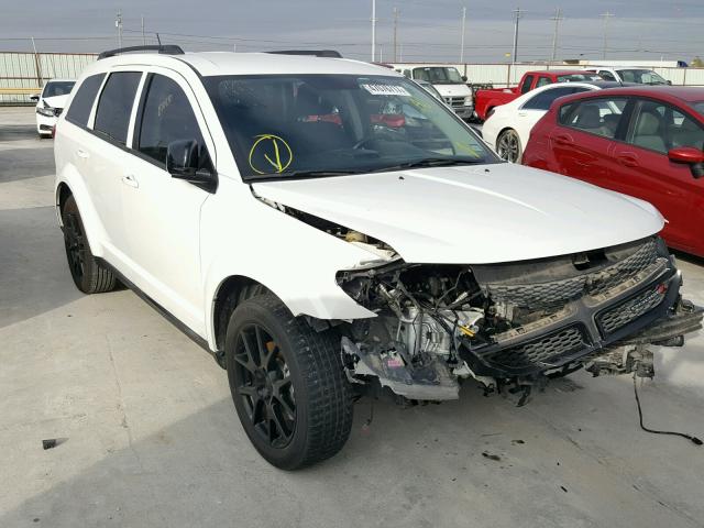 3C4PDCBB3GT128037 - 2016 DODGE JOURNEY SX WHITE photo 1