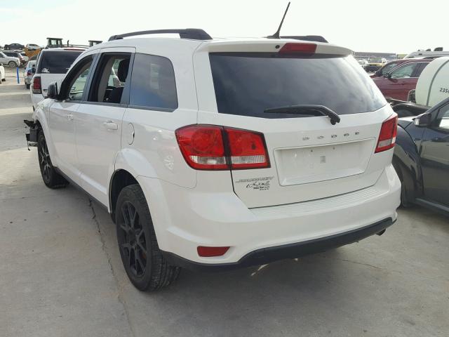 3C4PDCBB3GT128037 - 2016 DODGE JOURNEY SX WHITE photo 3