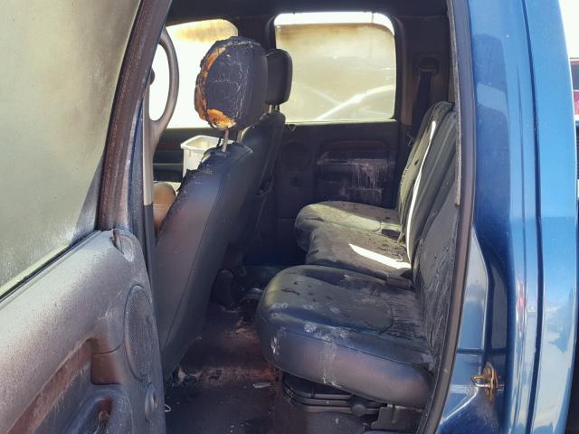 3D3KU286X3G749428 - 2003 DODGE RAM 2500 S BLUE photo 6