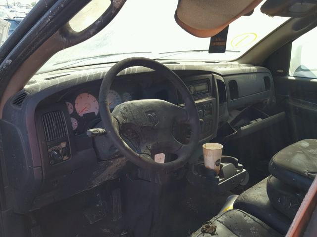 3D3KU286X3G749428 - 2003 DODGE RAM 2500 S BLUE photo 9