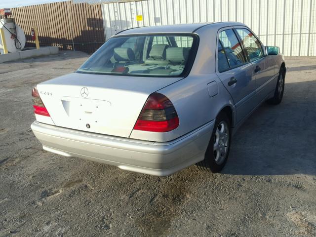 WDBHA29G0XA782234 - 1999 MERCEDES-BENZ C 280 SILVER photo 4