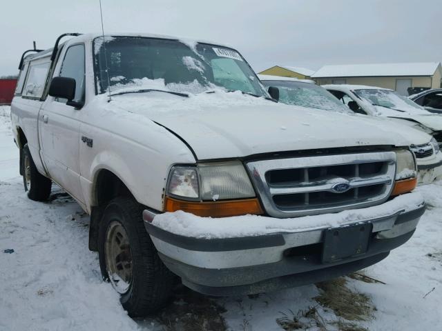 1FTYR10C4WUB03853 - 1998 FORD RANGER WHITE photo 1