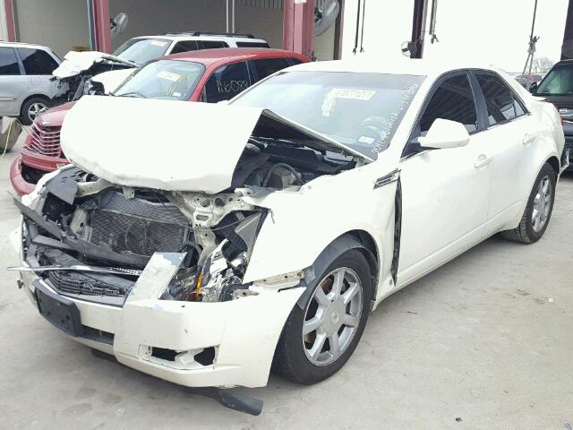 1G6DF577290137683 - 2009 CADILLAC CTS WHITE photo 2