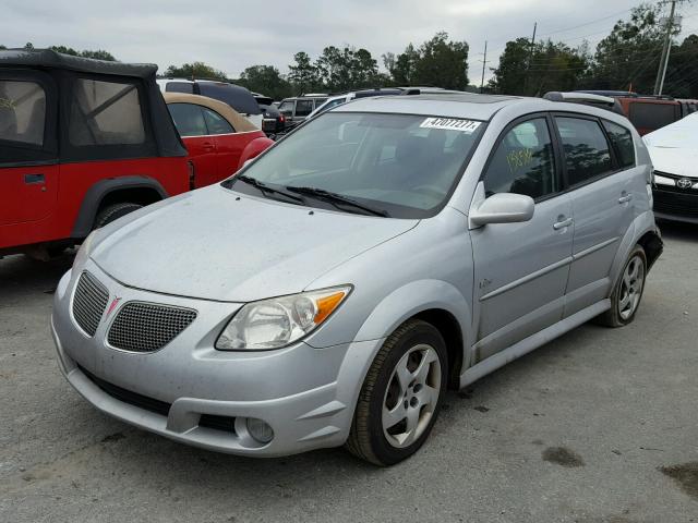 5Y2SL65887Z440572 - 2007 PONTIAC VIBE SILVER photo 2