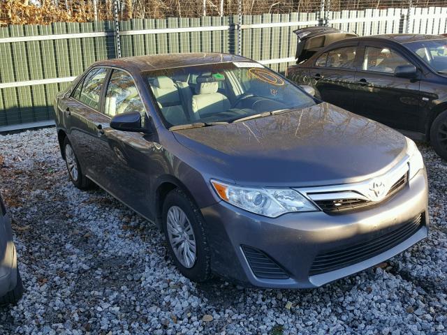 4T4BF1FK8ER391342 - 2014 TOYOTA CAMRY L GRAY photo 1