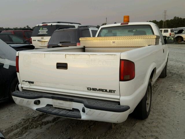 1GCCS14X3XK152941 - 1999 CHEVROLET S TRUCK S1 WHITE photo 4