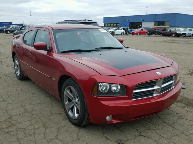 2B3KA53H26H131666 - 2006 DODGE CHARGER R/ BURGUNDY photo 1