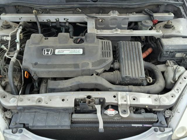 JHMZE14734T000096 - 2004 HONDA INSIGHT SILVER photo 7