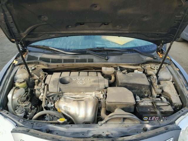 4T4BF3EK8AR061000 - 2010 TOYOTA CAMRY BASE GRAY photo 7