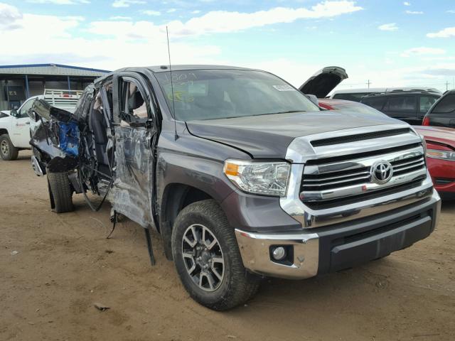 5TFDW5F14GX551885 - 2016 TOYOTA TUNDRA CRE GRAY photo 1