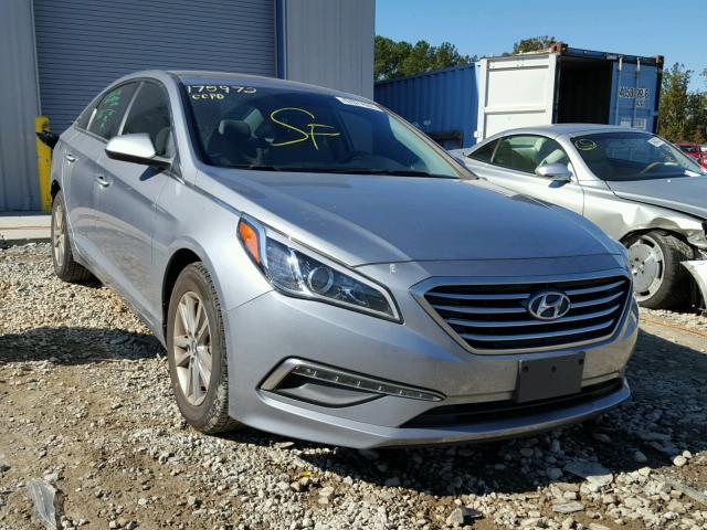 5NPE24AF8FH022222 - 2015 HYUNDAI SONATA SE GRAY photo 1