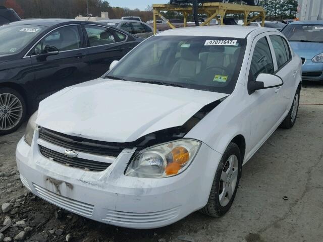 1G1AL58FX87267787 - 2008 CHEVROLET COBALT LT WHITE photo 2