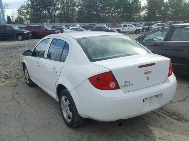 1G1AL58FX87267787 - 2008 CHEVROLET COBALT LT WHITE photo 3