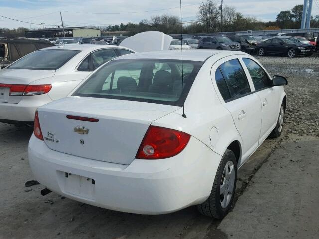 1G1AL58FX87267787 - 2008 CHEVROLET COBALT LT WHITE photo 4