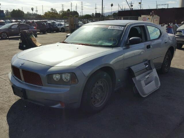 2B3LA43R46H292124 - 2006 DODGE CHARGER SE GRAY photo 2