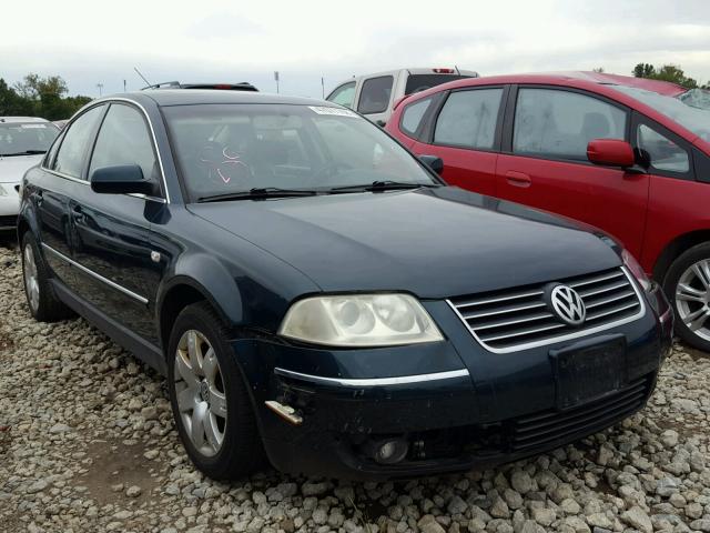 WVWTH63B01E123887 - 2001 VOLKSWAGEN PASSAT GLX 绿色 照片 1