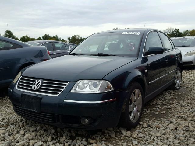 WVWTH63B01E123887 - 2001 VOLKSWAGEN PASSAT GLX 绿色 照片 2