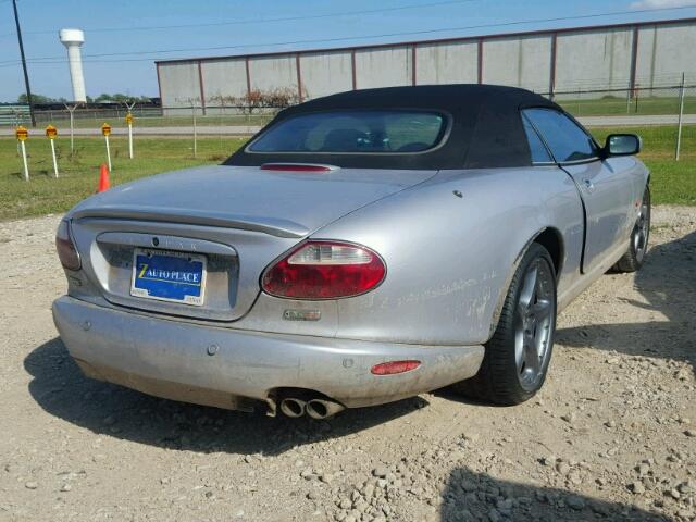 SAJDA42B163A45545 - 2006 JAGUAR XKR SILVER photo 4