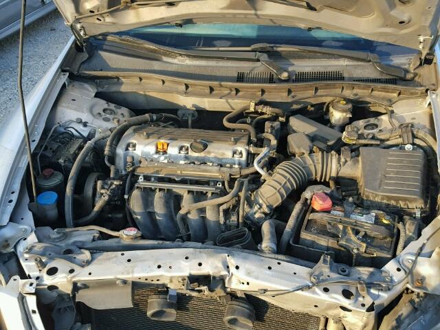 JHMCP26488C013134 - 2008 HONDA ACCORD LXP GRAY photo 7