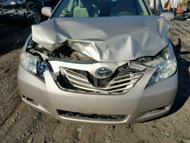 4T1BE46K47U724055 - 2007 TOYOTA CAMRY NEW TAN photo 7