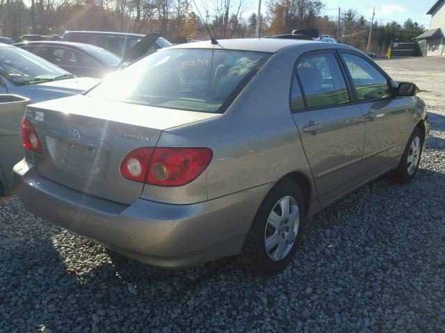 2T1BR32E08C929521 - 2008 TOYOTA COROLLA CE GOLD photo 4