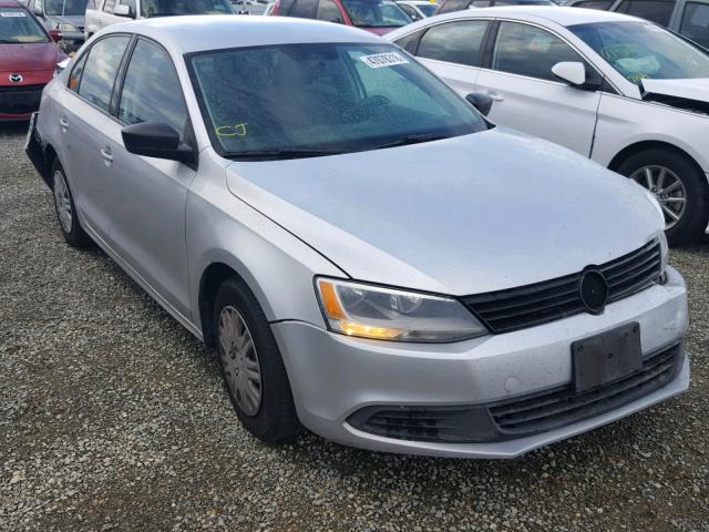 3VW2K7AJ0DM237963 - 2013 VOLKSWAGEN JETTA BASE SILVER photo 1