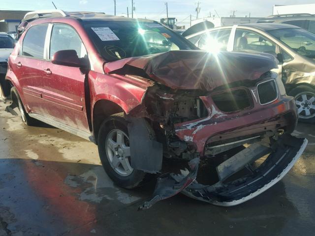 2CKDL33F086006080 - 2008 PONTIAC TORRENT RED photo 1