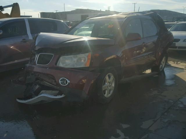 2CKDL33F086006080 - 2008 PONTIAC TORRENT RED photo 2