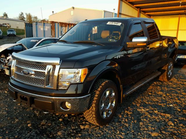 1FTFW1EVXAFD60376 - 2010 FORD F150 SUPER BLACK photo 2