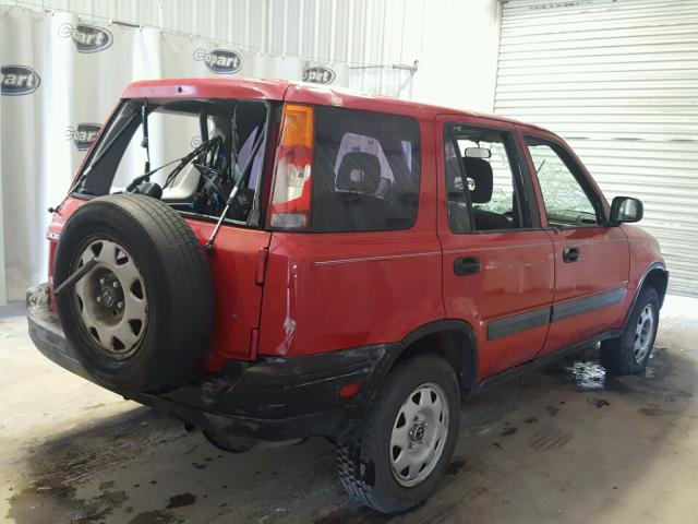 JHLRD2840YS003496 - 2000 HONDA CR-V LX RED photo 4