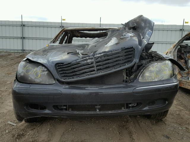 WDBNG70J11A146016 - 2001 MERCEDES-BENZ S 430 BURN photo 10