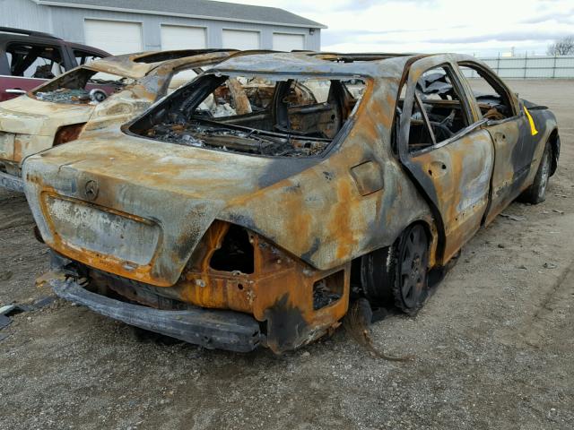 WDBNG70J11A146016 - 2001 MERCEDES-BENZ S 430 BURN photo 4