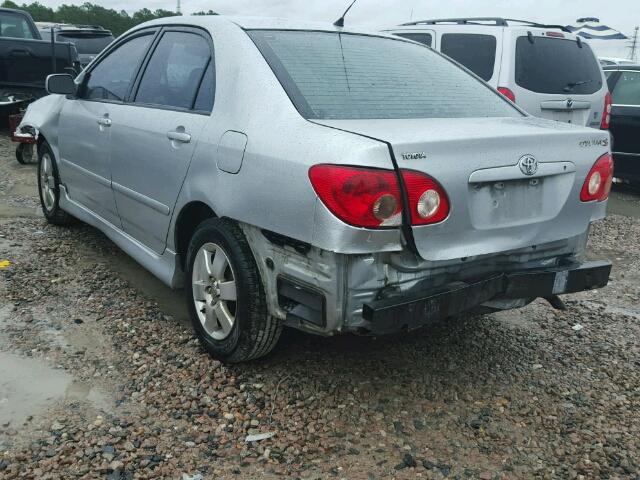 1NXBR32EX7Z880146 - 2007 TOYOTA COROLLA GRAY photo 3