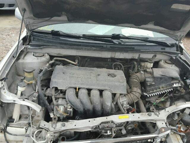 1NXBR32EX7Z880146 - 2007 TOYOTA COROLLA GRAY photo 7