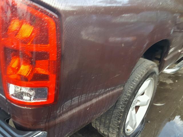 1D7HU18296S647972 - 2006 DODGE RAM 1500 S BROWN photo 9