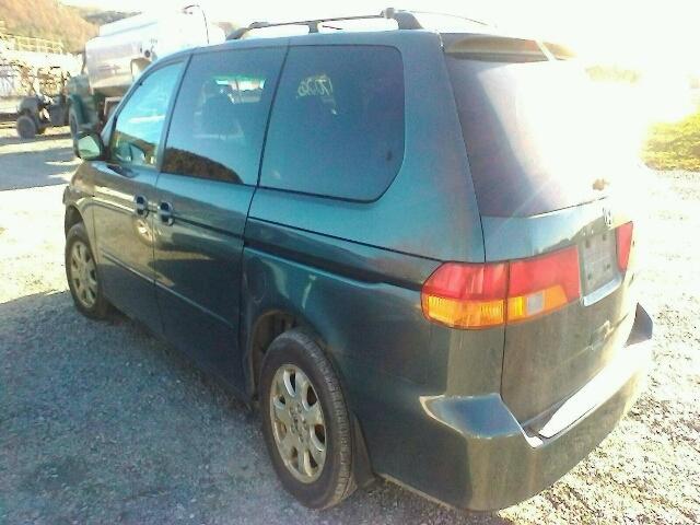 5FNRL18973B017911 - 2003 HONDA ODYSSEY EX BLUE photo 3