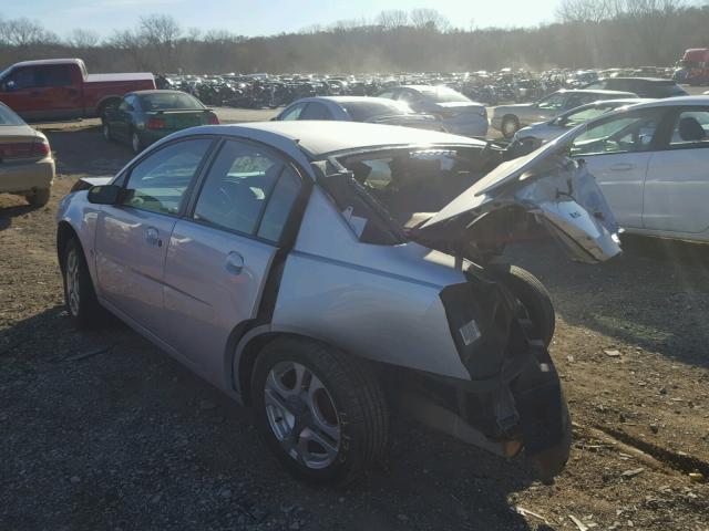 1G8AK52F44Z230391 - 2004 SATURN ION LEVEL SILVER photo 3