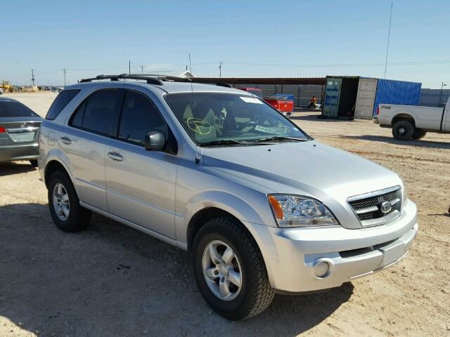 KNDJD733165568678 - 2006 KIA SORENTO EX SILVER photo 1