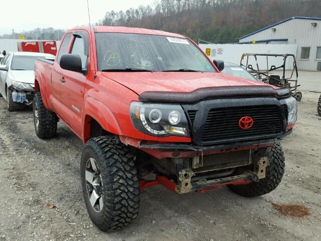 5TEUX42N87Z324353 - 2007 TOYOTA TACOMA ACC RED photo 1