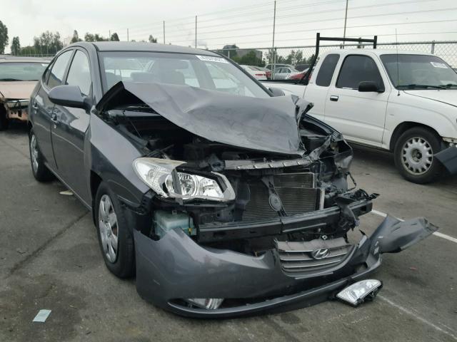 KMHDU46D18U319656 - 2008 HYUNDAI ELANTRA GL GRAY photo 1