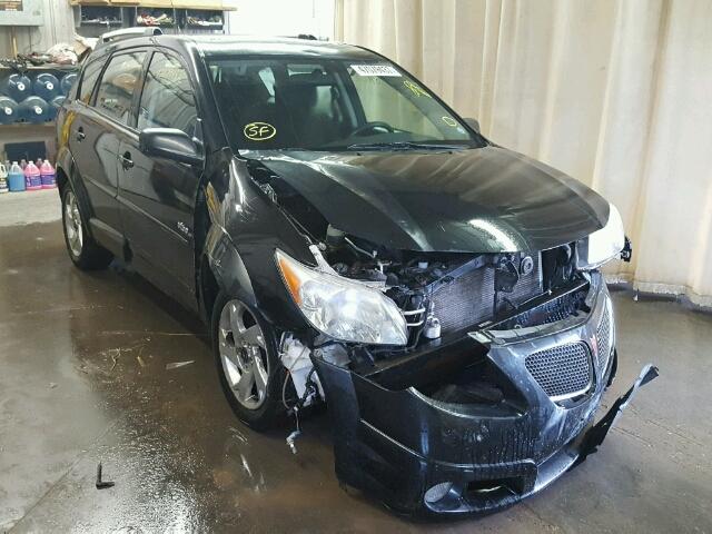 5Y2SL63805Z430876 - 2005 PONTIAC VIBE BLACK photo 1