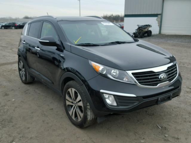 KNDPCCA20D7521594 - 2013 KIA SPORTAGE E BLACK photo 1