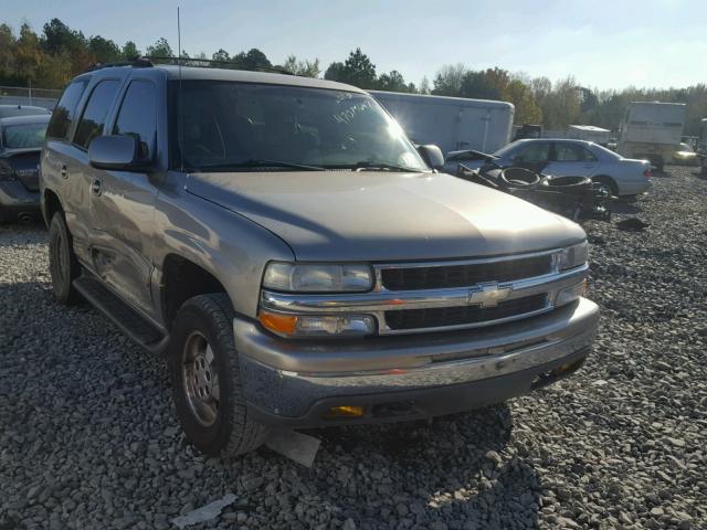 1GNEC13T71R162284 - 2001 CHEVROLET TAHOE C150 TAN photo 1