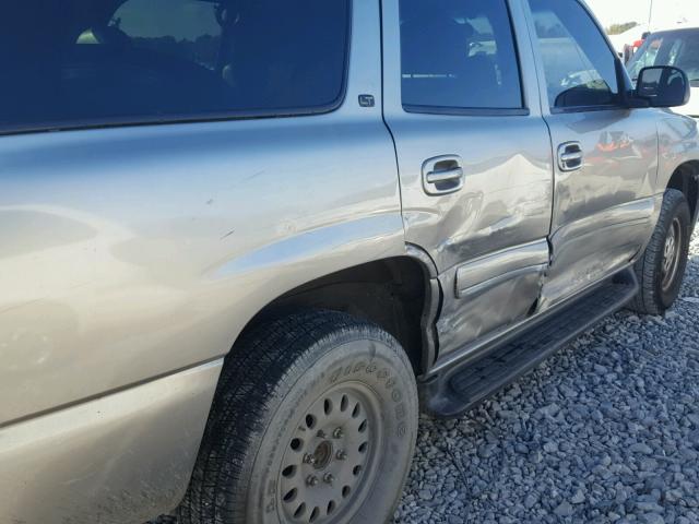 1GNEC13T71R162284 - 2001 CHEVROLET TAHOE C150 TAN photo 9