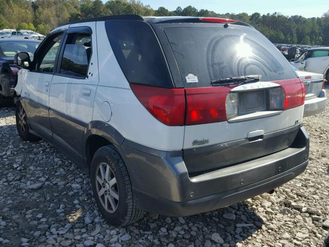 3G5DA03E52S589412 - 2002 BUICK RENDEZVOUS TWO TONE photo 3